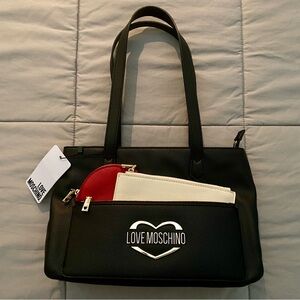 Love Moschino NWT Shoulder Bag ‘Borsa Pu Nero’